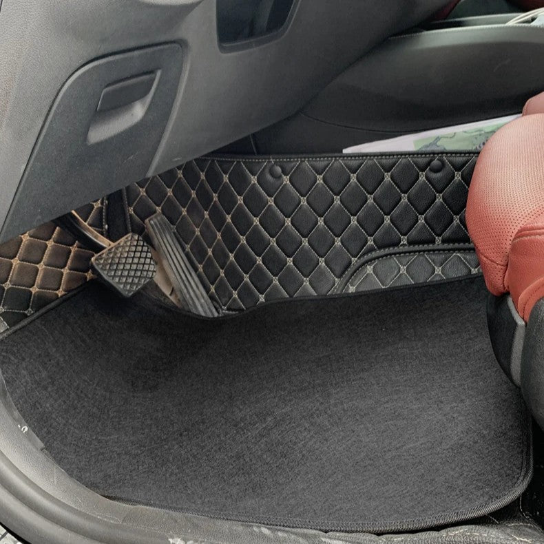 Tapis de sol de voiture antidérapants imperméables (tapis avant et arrière)