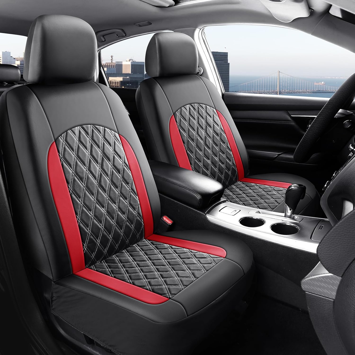 Heavy-Duty Leather Car Seat Covers