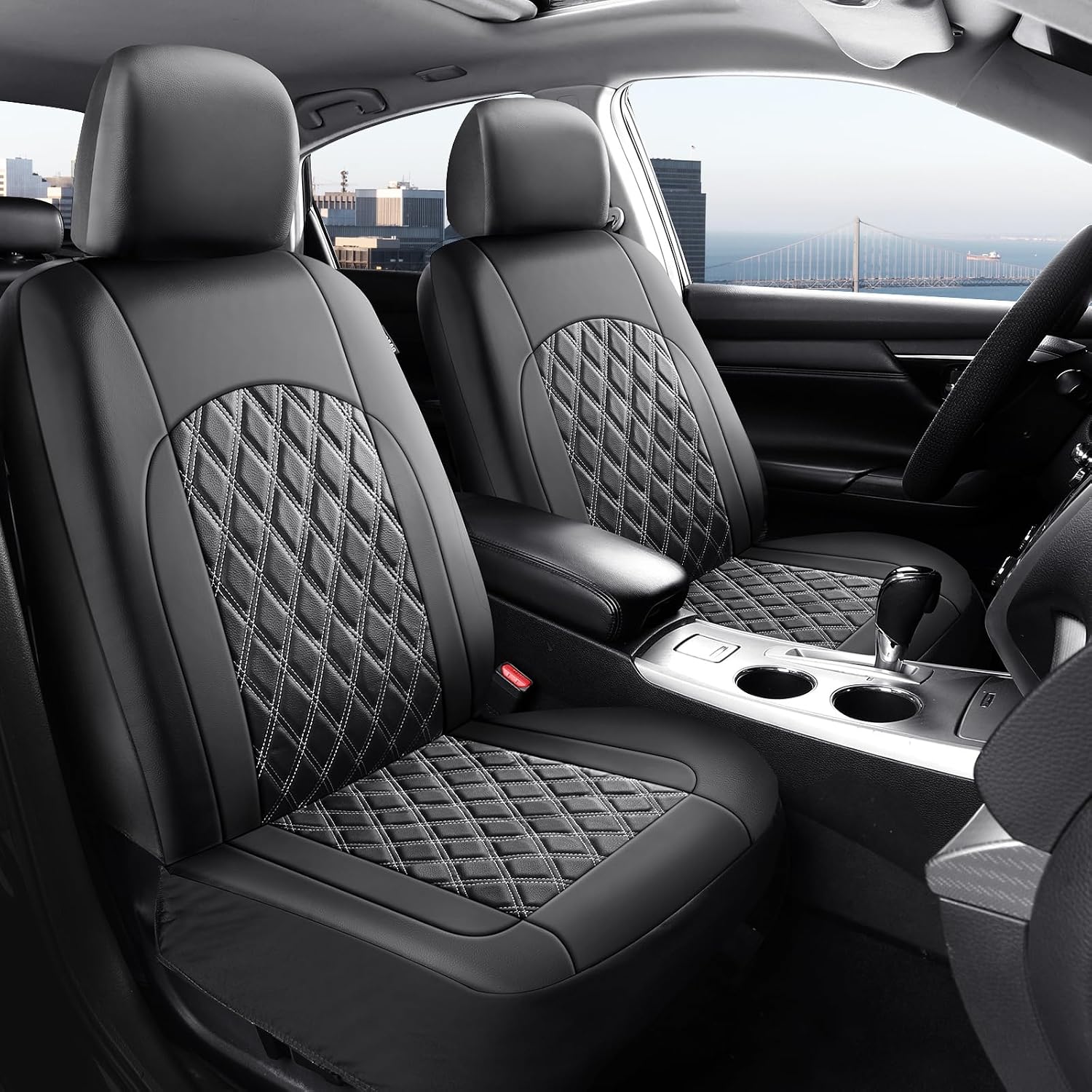Heavy-Duty Leather Car Seat Covers
