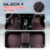 Black with Red stitching
