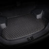 Black with White stitching