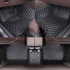 Black with White stitching