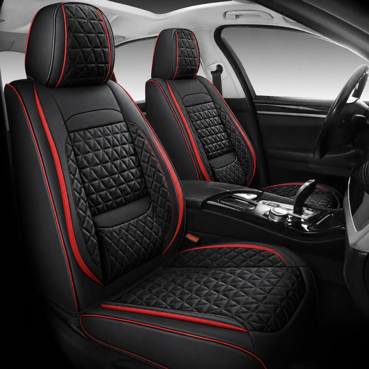 Elegant Leather Car Seat Covers