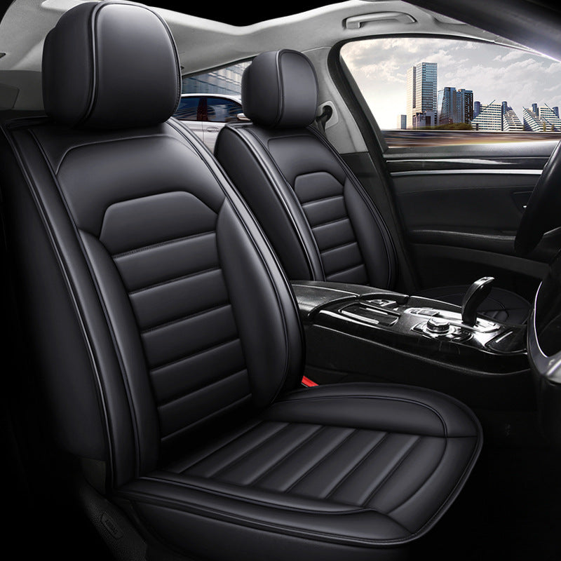 Durable leather car seat covers